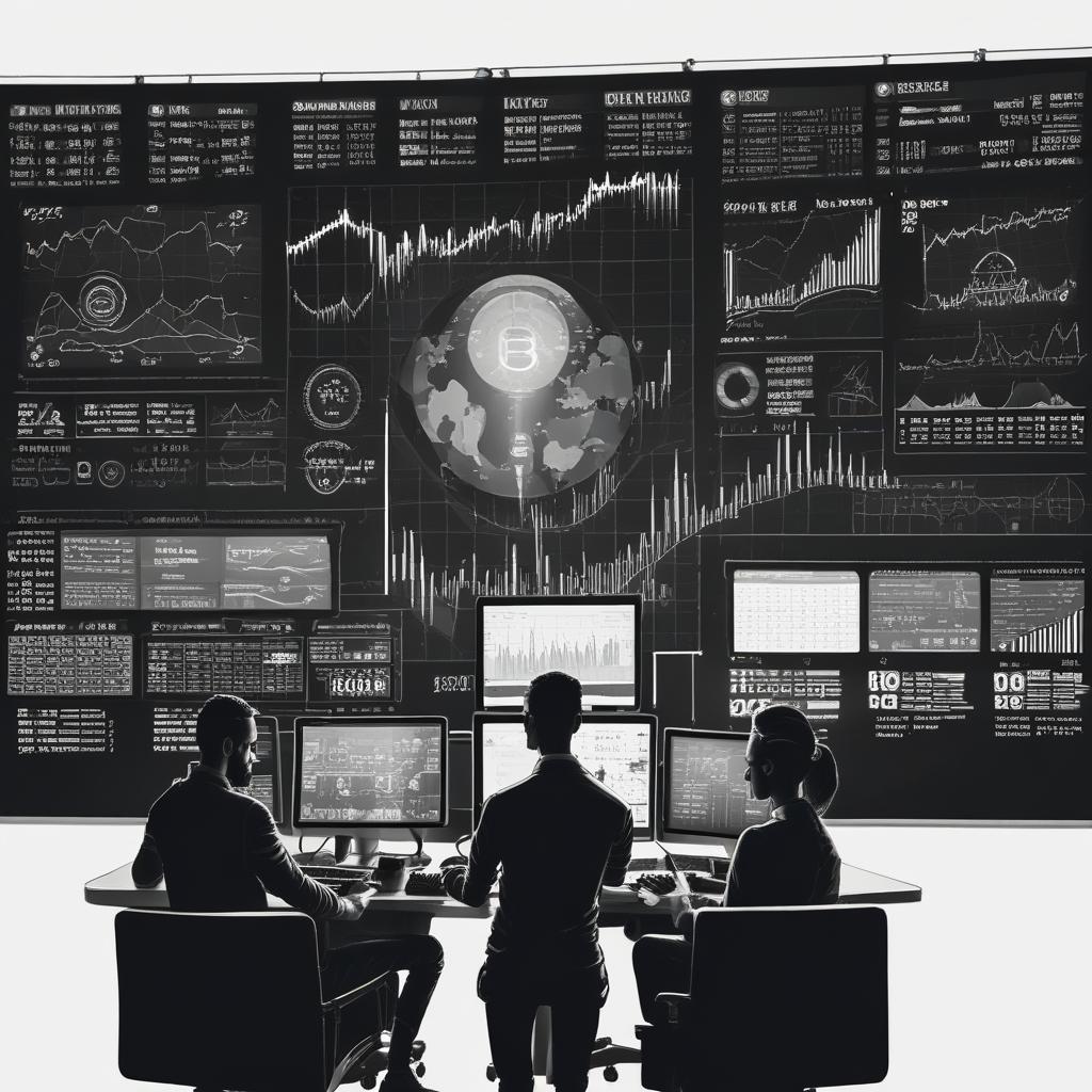 A group of crypto degens strategizing in front of glowing Binance charts, pointing to a '2026' projection, symbolizing smart investment and future gains.