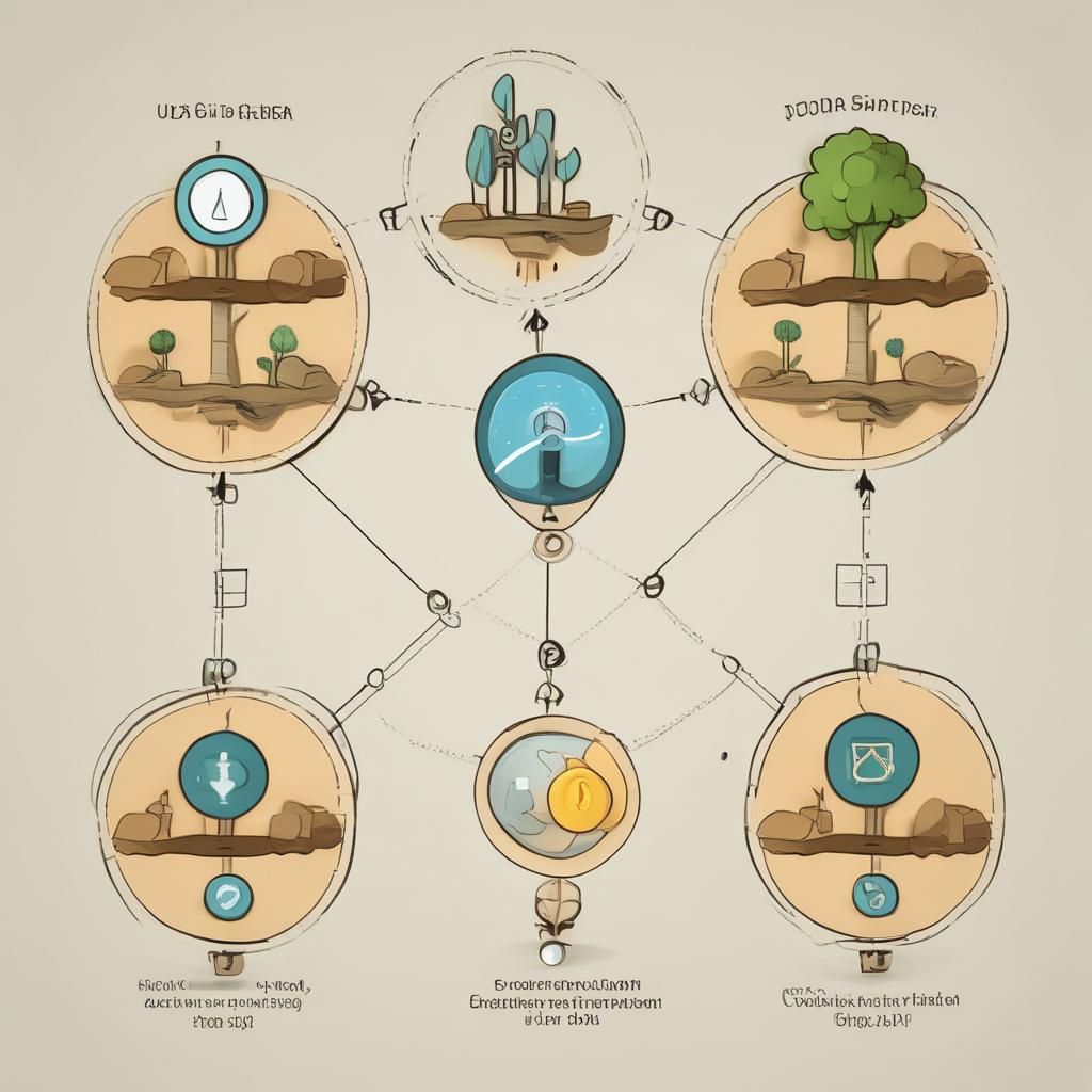 Visual comparison of different USDC earning strategies: simple savings, DeFi lending, and yield farming.
