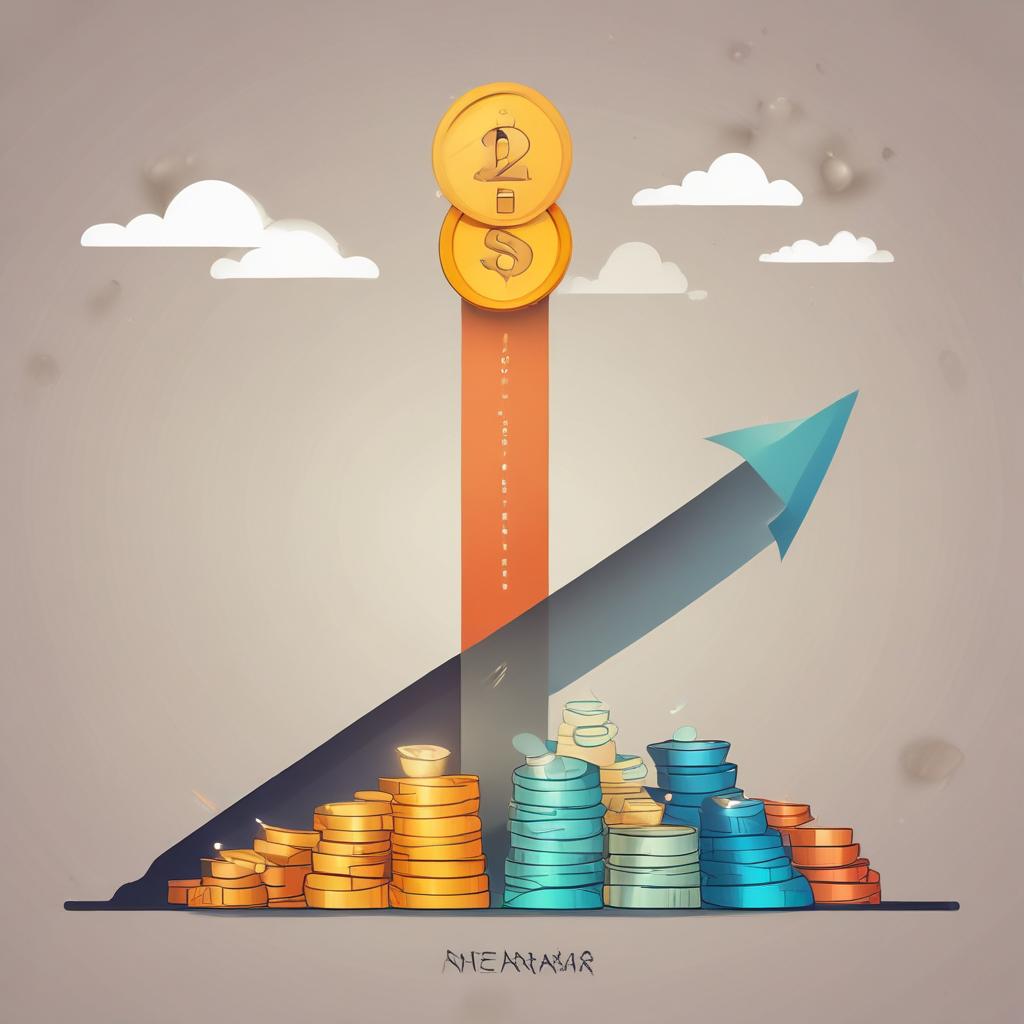 Visual comparison of two investment paths, one standard and one optimized, clearly illustrating the enhanced rewards and financial benefits of the latter.