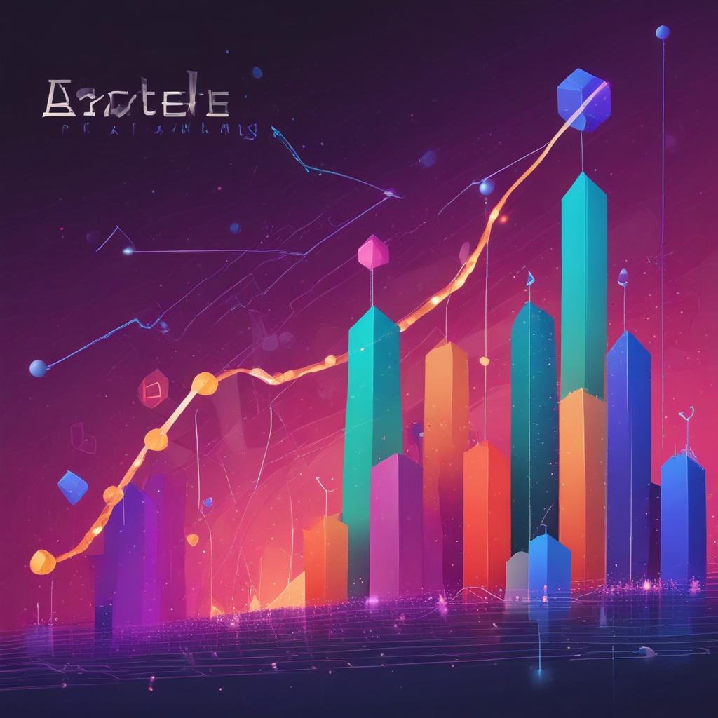 Abstract visual representing exponential financial growth and maximized profit from Bybit bonuses.